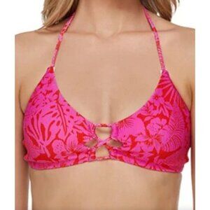 RAISINS Making Waves Halter Swim Top. Size Large.  New With Tags.